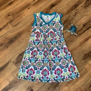 Tea collection wrap sleeveless summer dress